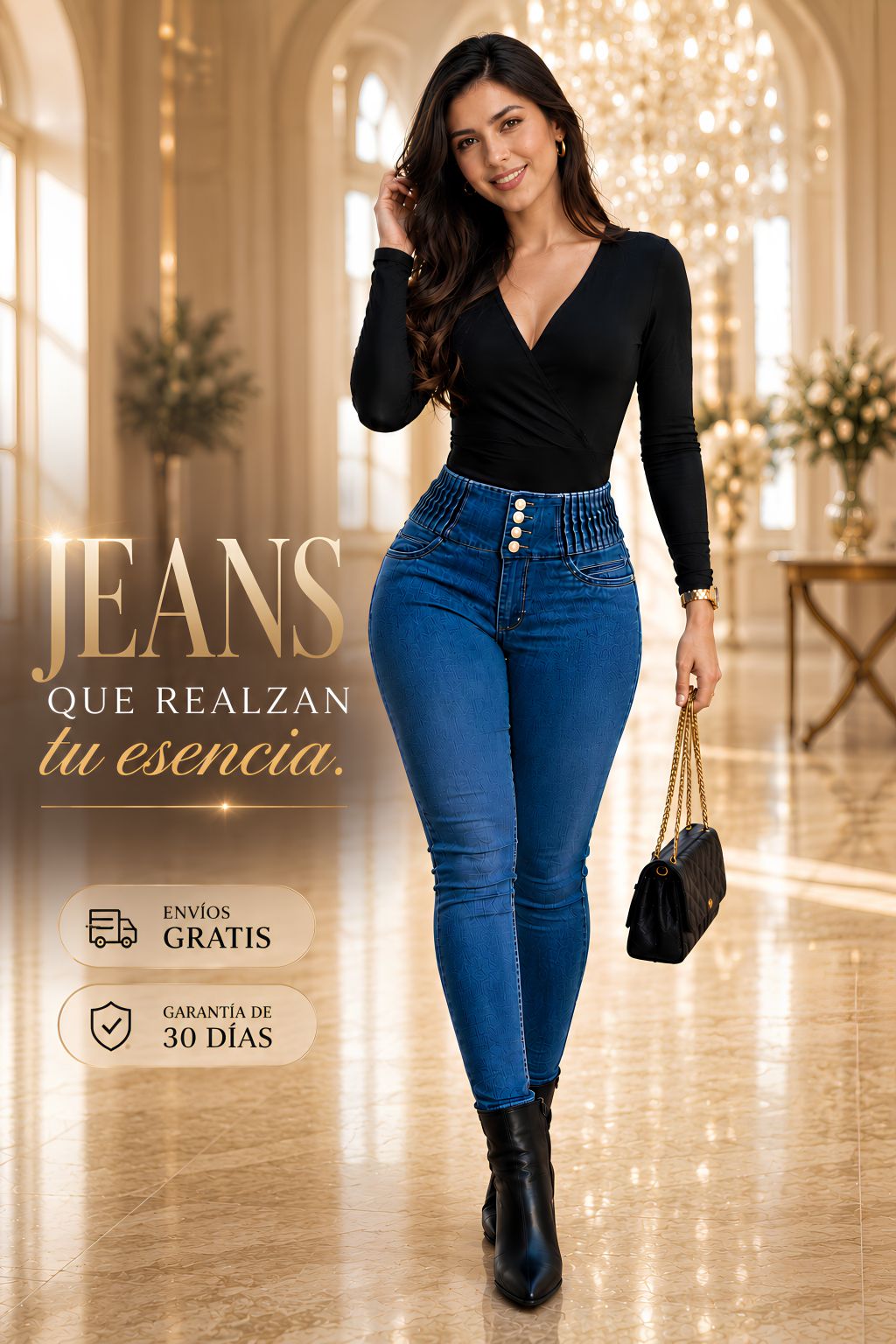 JEANS LEVANTACOLA PAMELA®