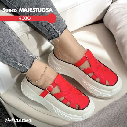 Sueco Majestuosa - Pies cansados y sin estilo… despídete de ambos en solo 1 día🥰